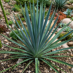 Juka (Yucca rigida) ‘BLUE SENTRY’- výška 10-15 cm, kont. P9/P11